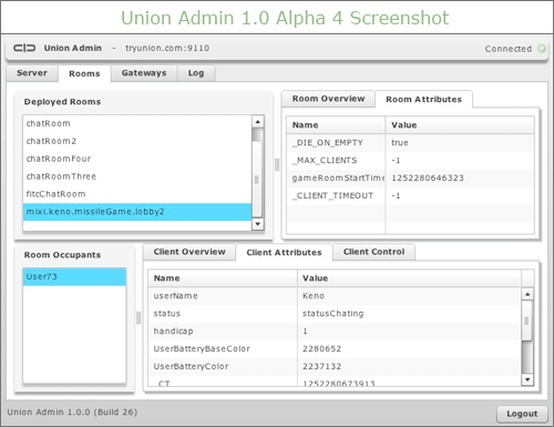 Union Admin Alpha 4 Screenshot 2