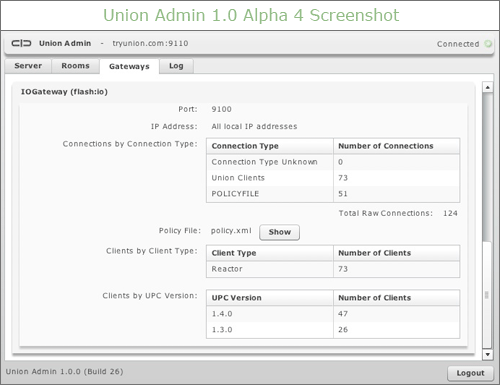 Union Admin Alpha 4 Screenshot 3